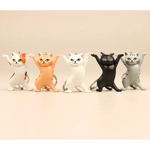 Llavero Dancing Cats