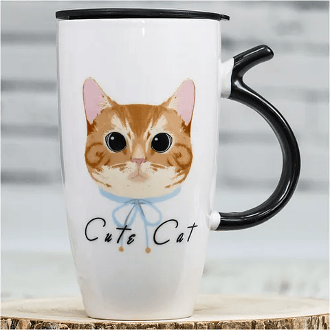 Tazón Mug Cute Cat