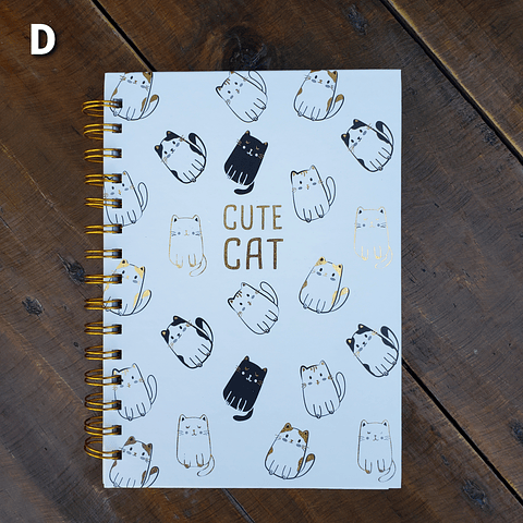 Cuaderno Cute Cat
