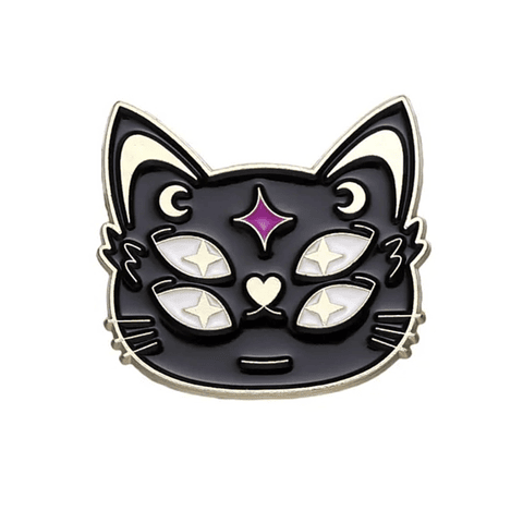 Pin Witch Cat