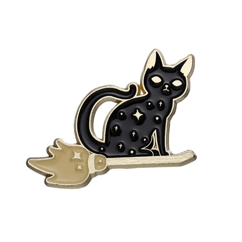 Pin Witch Cat