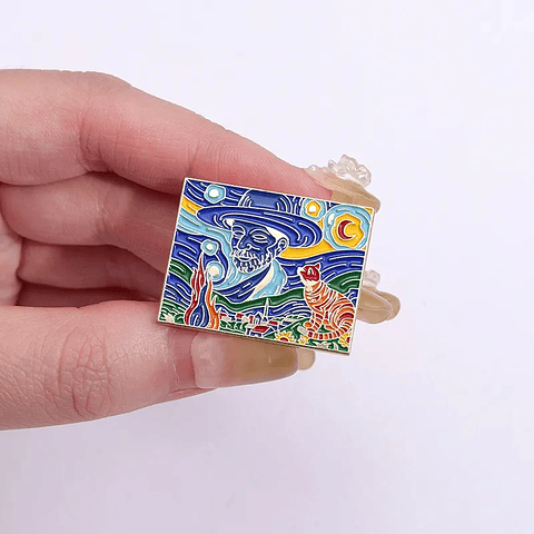 Pins Van Gogh Cats