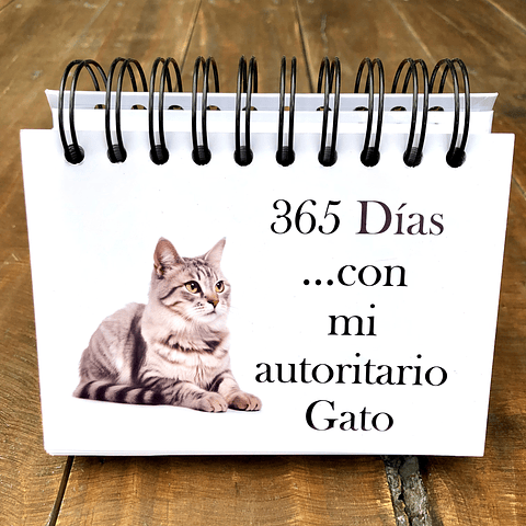 Calendario de Escritorio 365 días gatunos