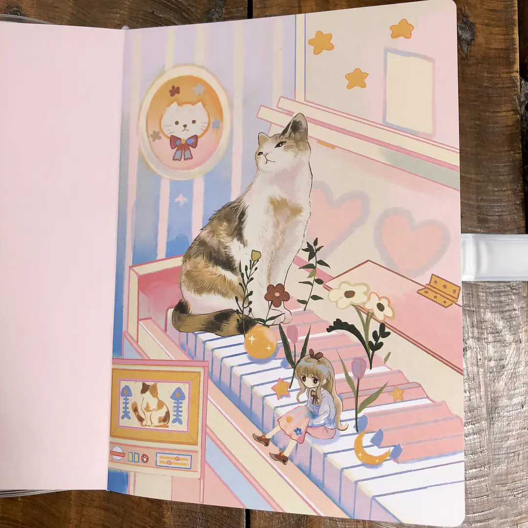 Libreta Cats Dreams 9