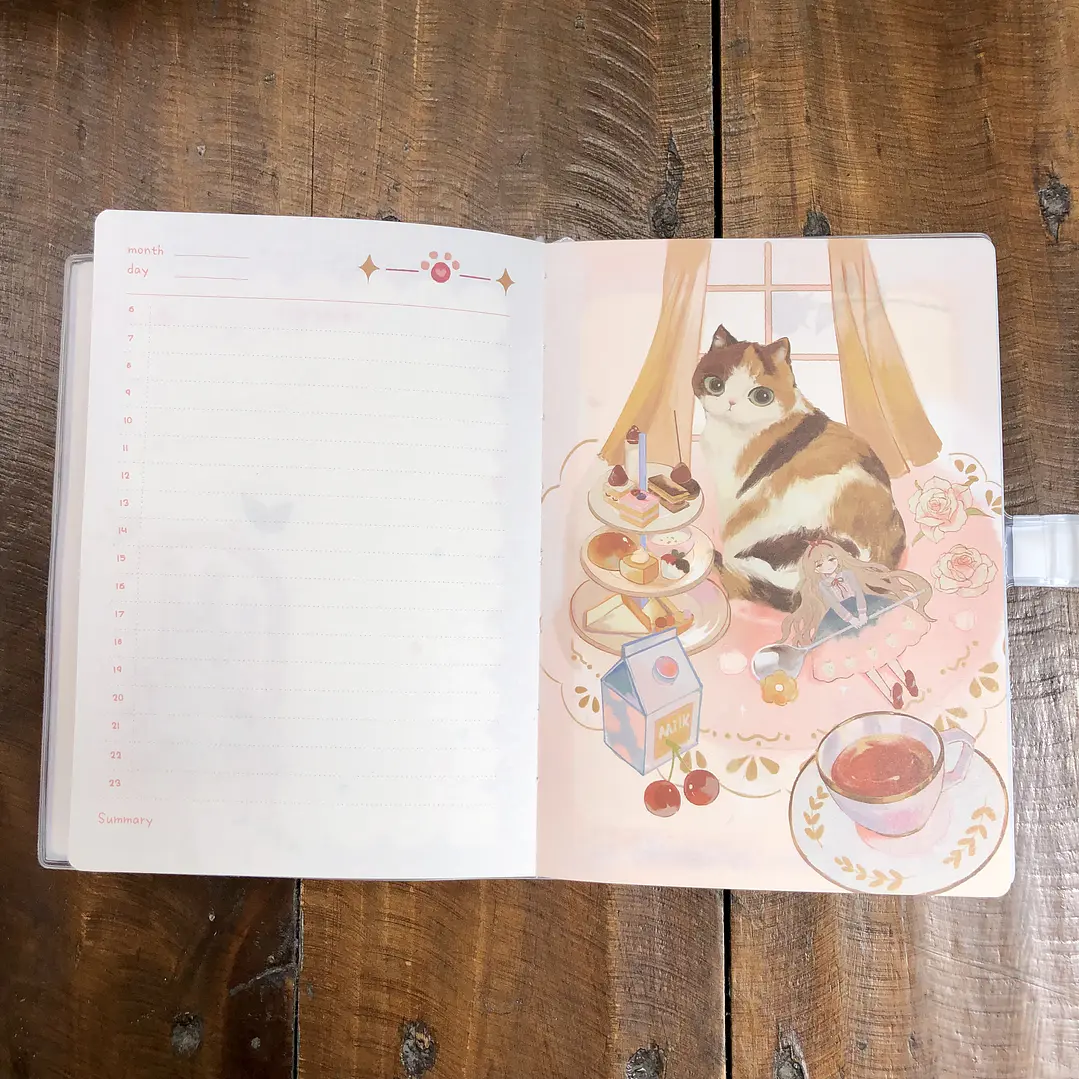 Libreta Cats Dreams 10