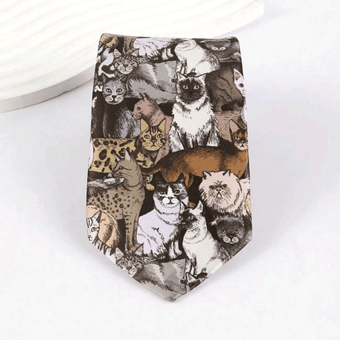 Corbata Muchos Gatos 