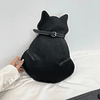 Bolso Silueta Gato Negro Grande