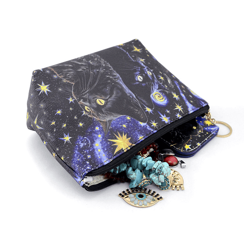 Estuche Cosmetiquero Gatos Van Gogh 