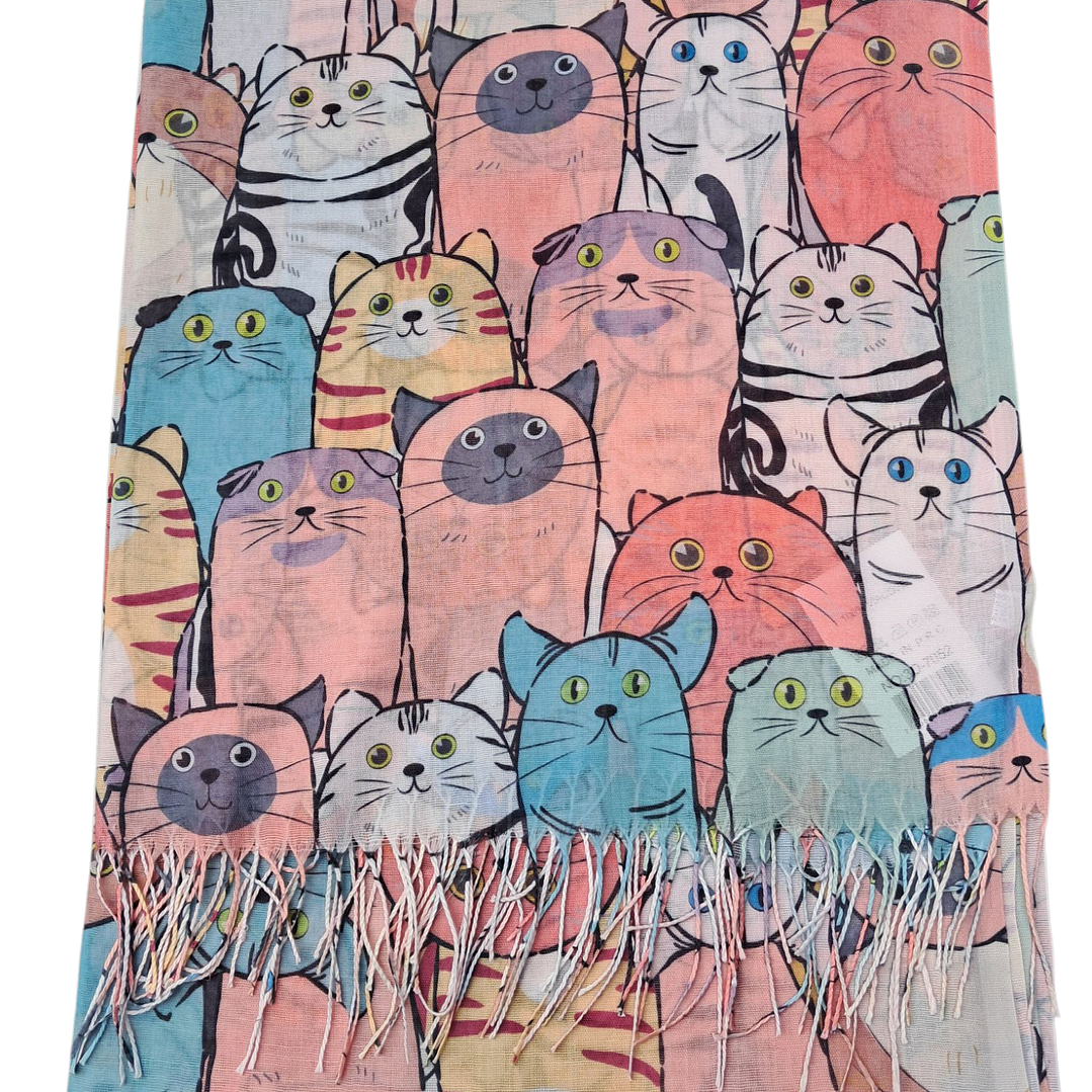 Maxi Pañuelo Gatuno 12