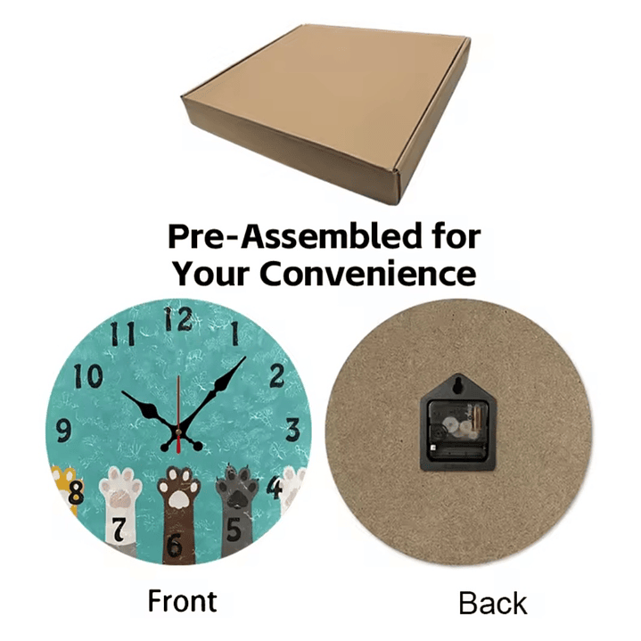 Reloj Mural Gatos  16