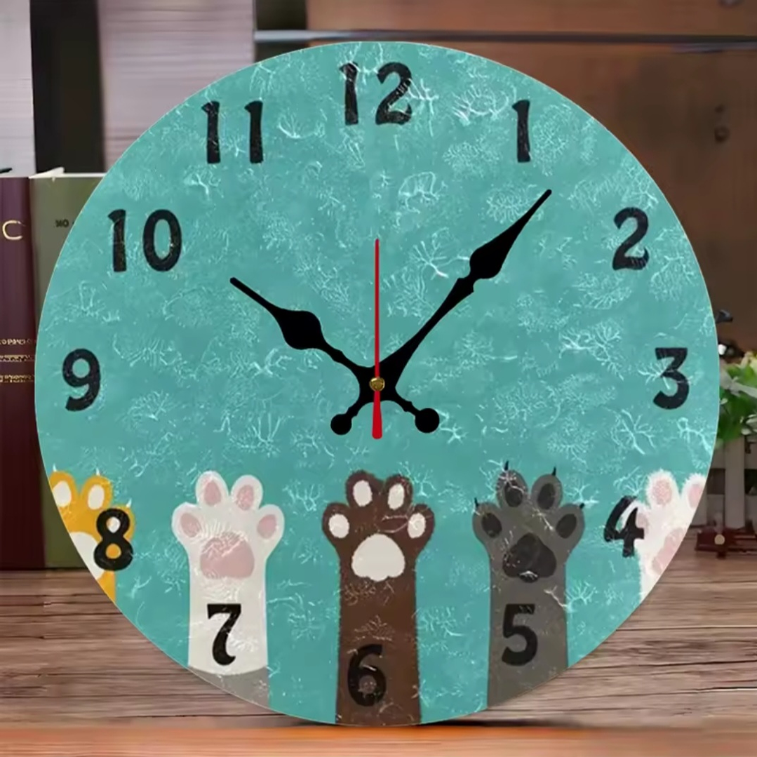 Reloj Mural Gatos  7