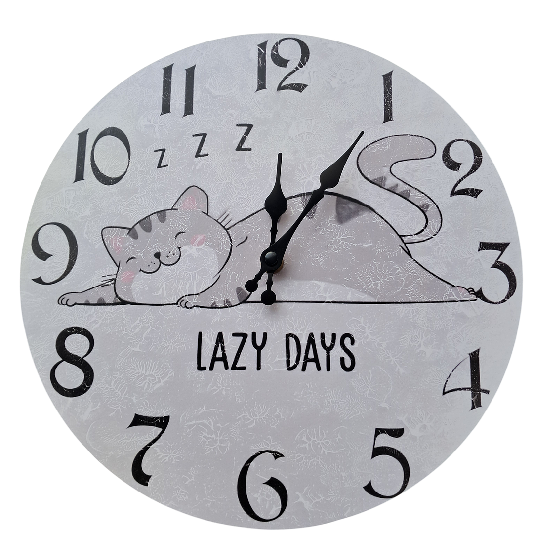 Reloj Mural Gatos  6