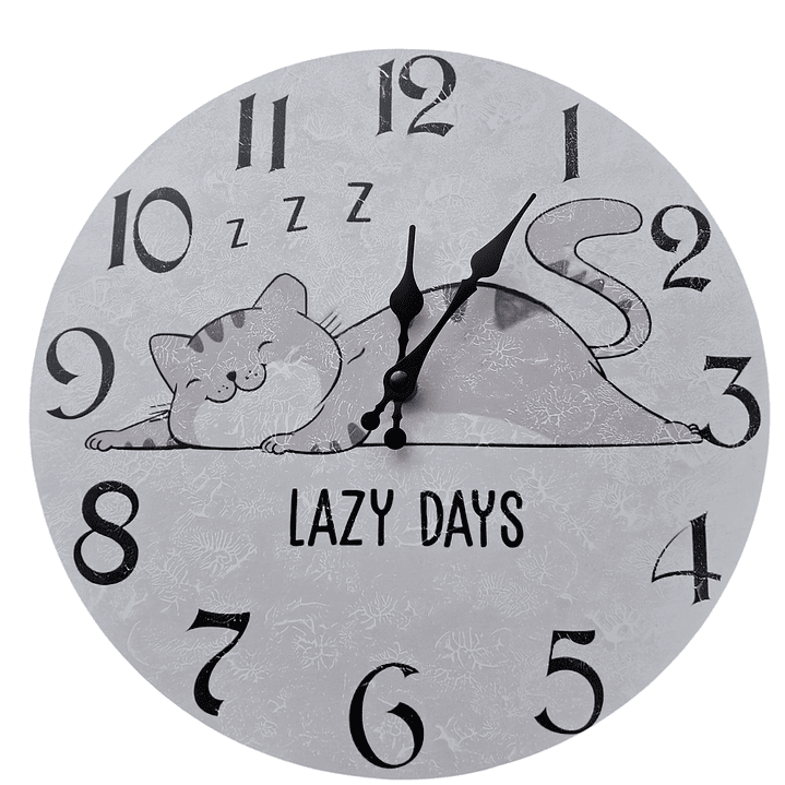 Reloj Mural Gatos  6