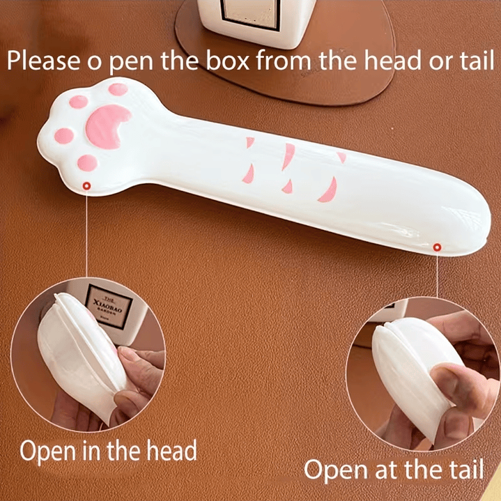 Set de Cubiertos Patita de Gato 7