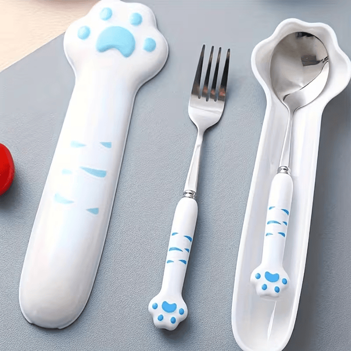 Set de Cubiertos Patita de Gato 11