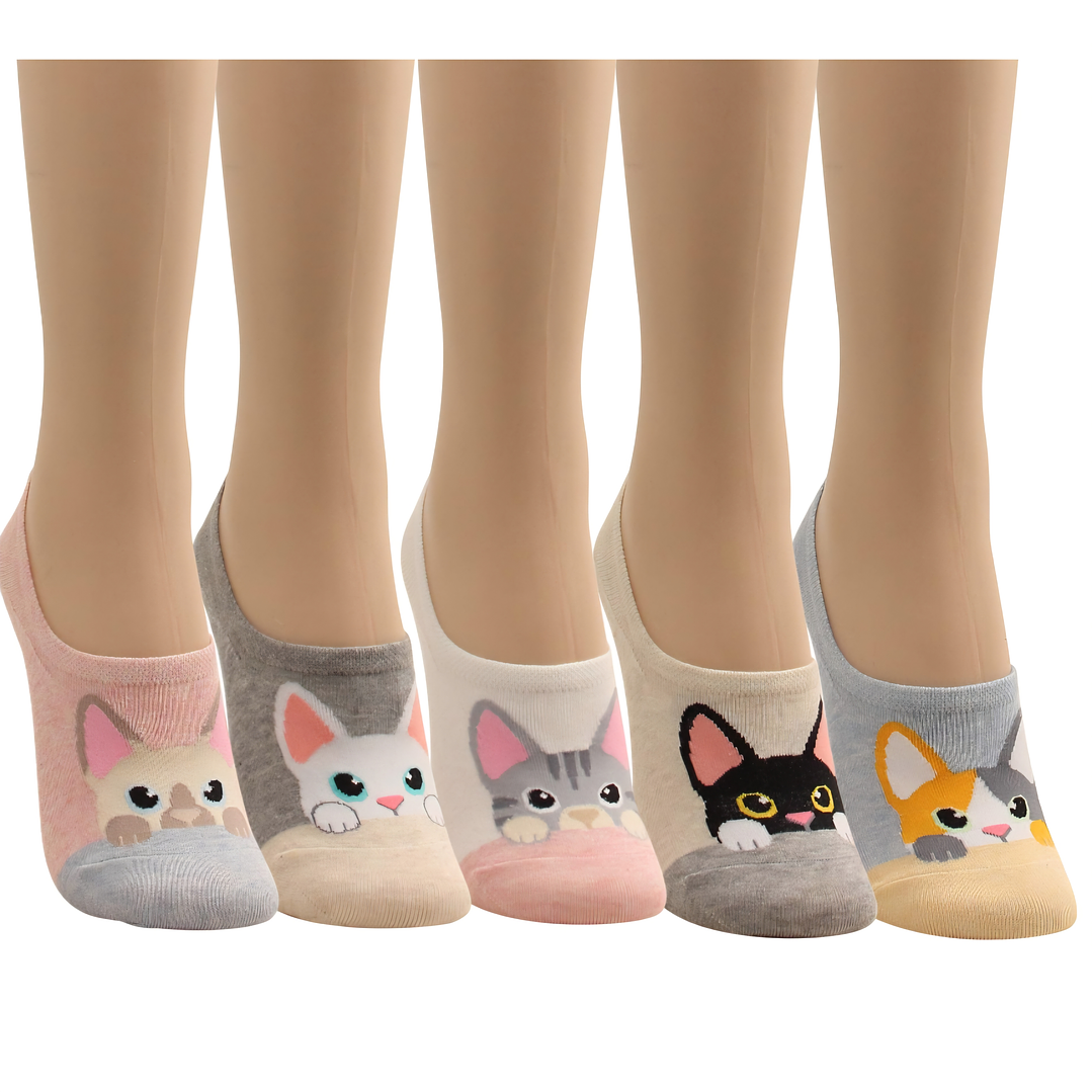 Calcetines Puntillas Gato 1