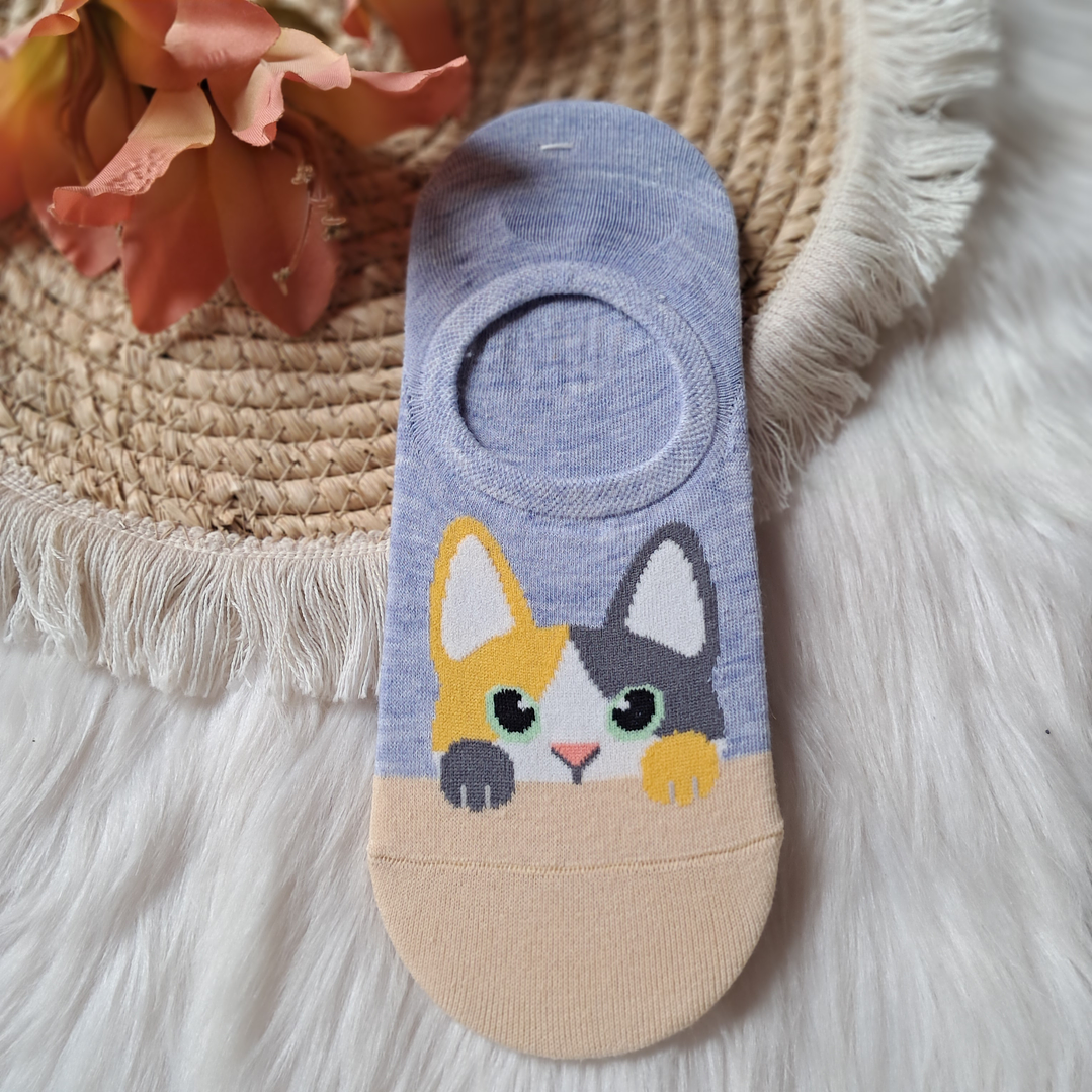 Calcetines Puntillas Gato 5