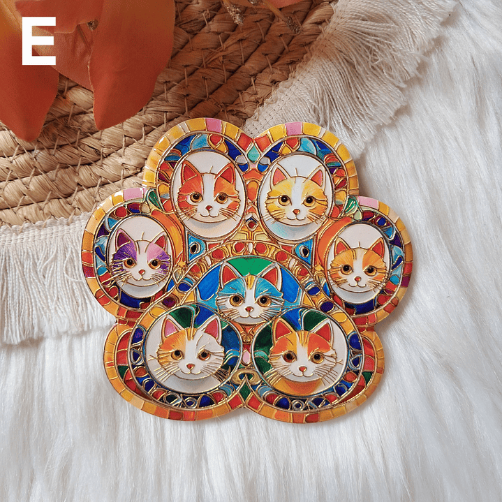 Posavasos Patitas y Gatos 6