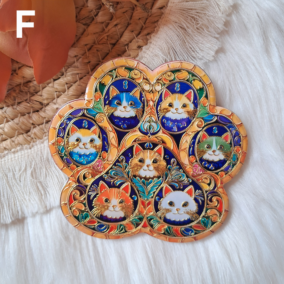 Posavasos Patitas y Gatos 7