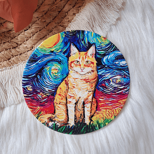 Posavasos Gatos Van Gogh 