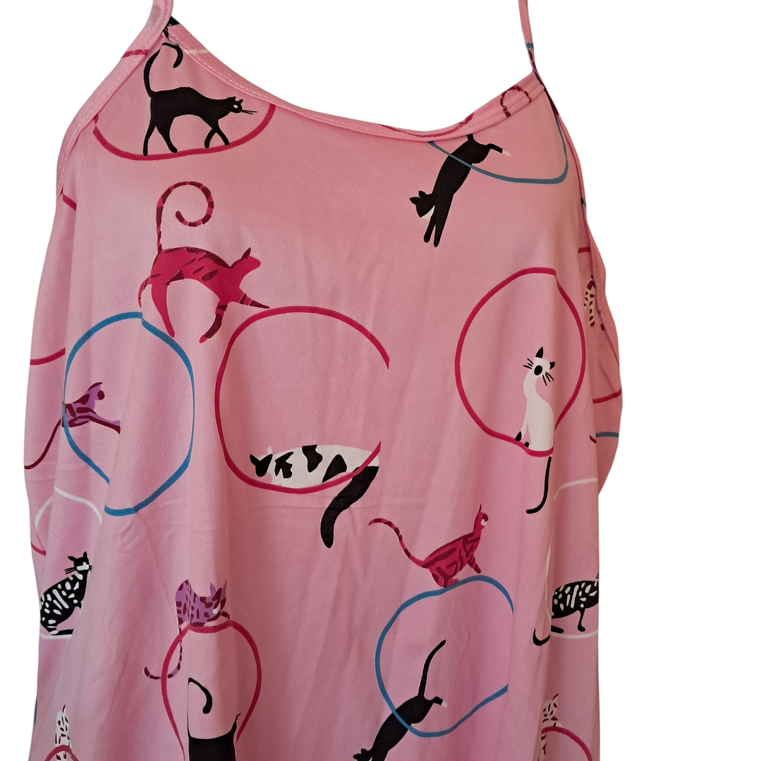 Pijama Gatos Colores 2