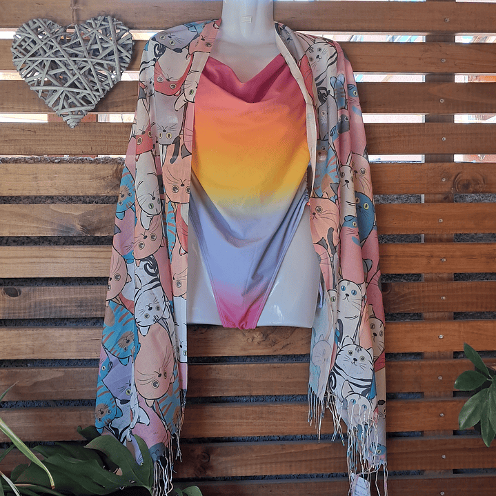 Maxi Pañuelo Gatuno 15