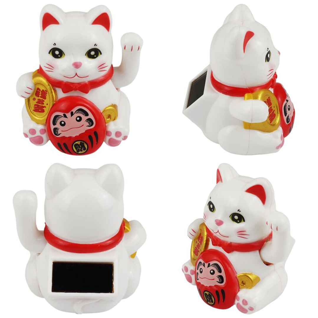 Gato de la Suerte Solar 5