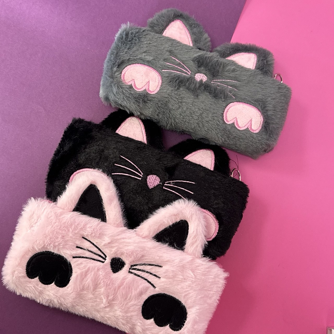Estuche de Felpa Gato  1