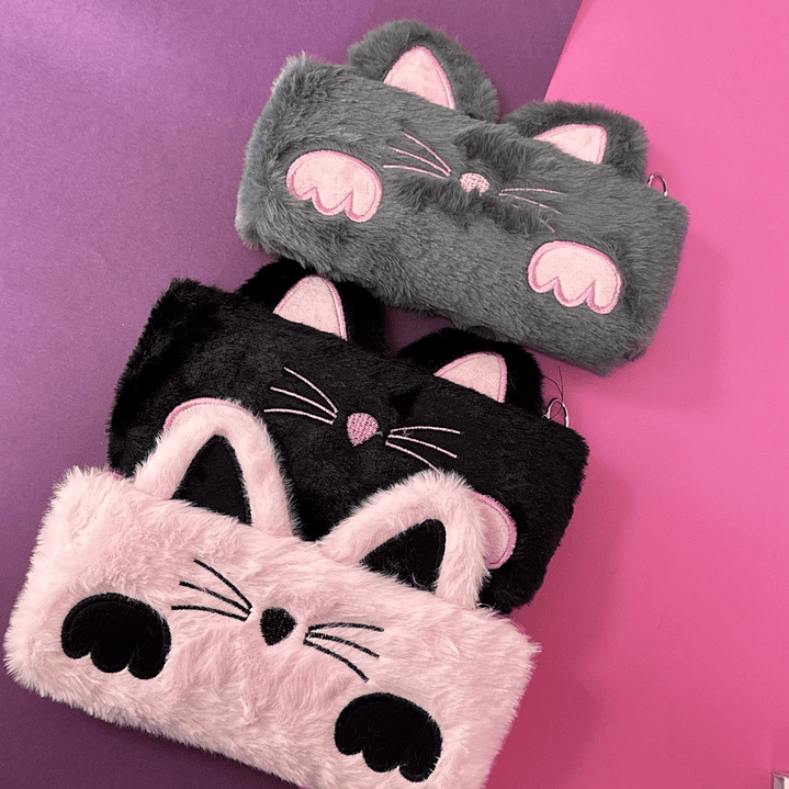 Estuche de Felpa Gato  1