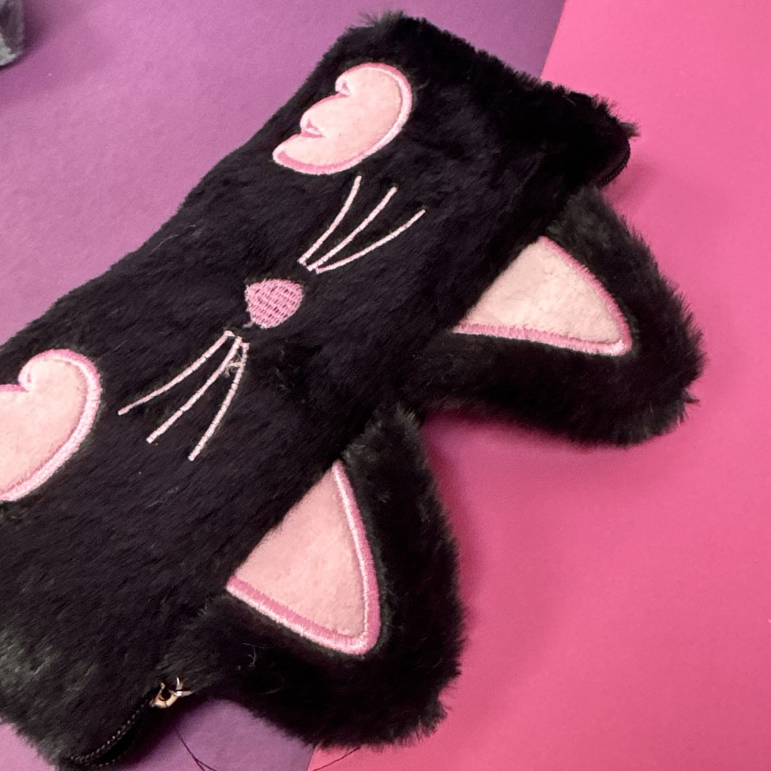 Estuche de Felpa Gato  3