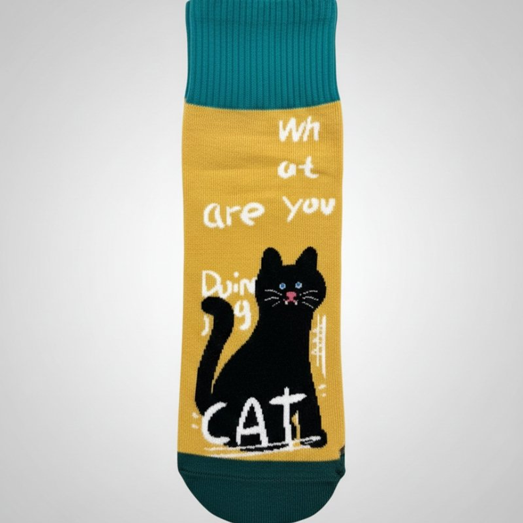Calcetines Gatos Negros 3