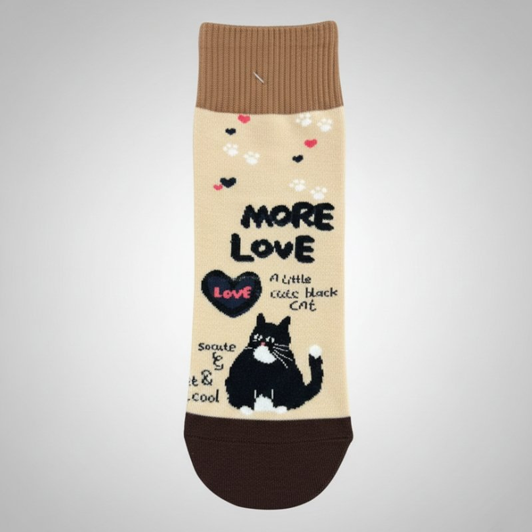 Calcetines Gatos Negros 4