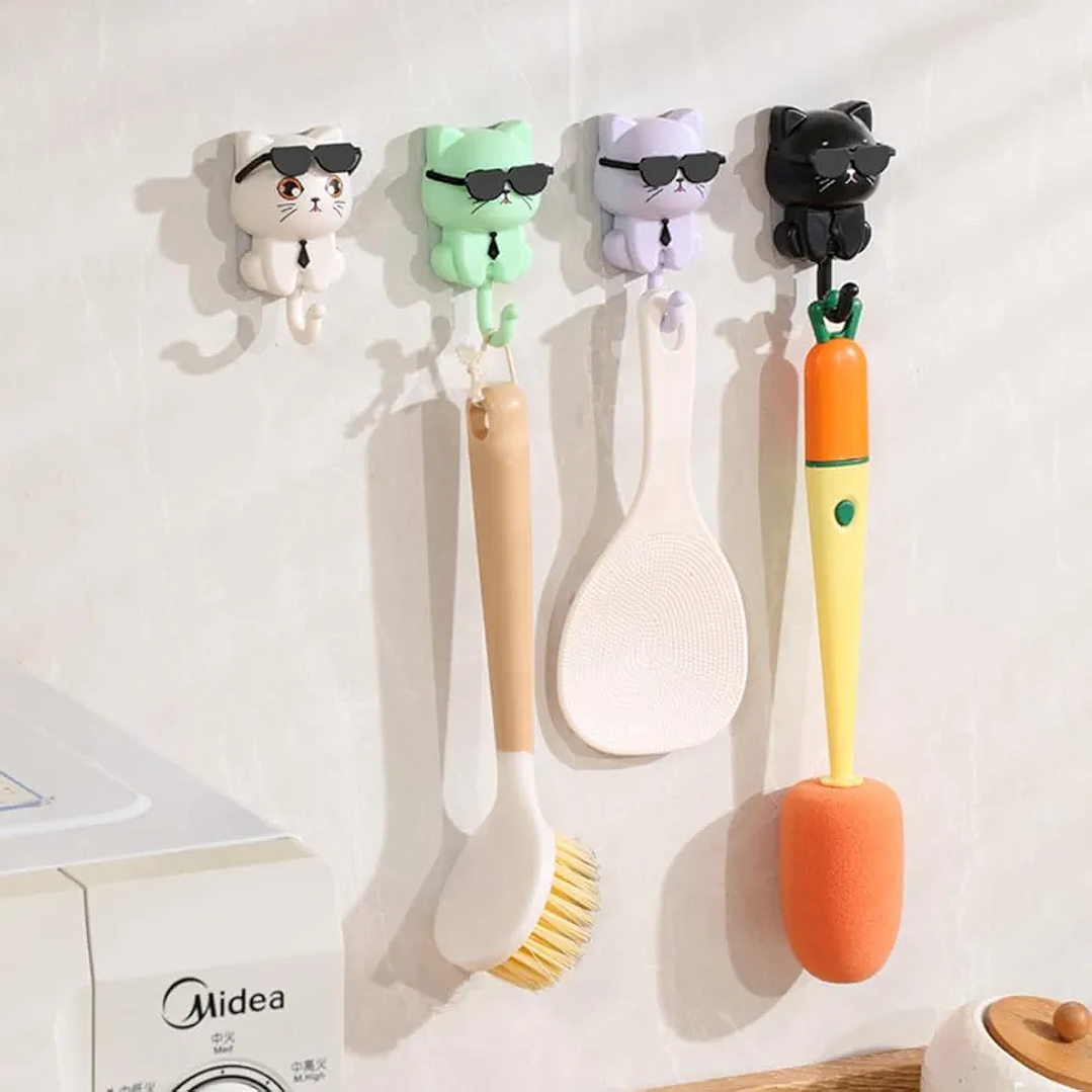 Colgador Gato con lentes 4