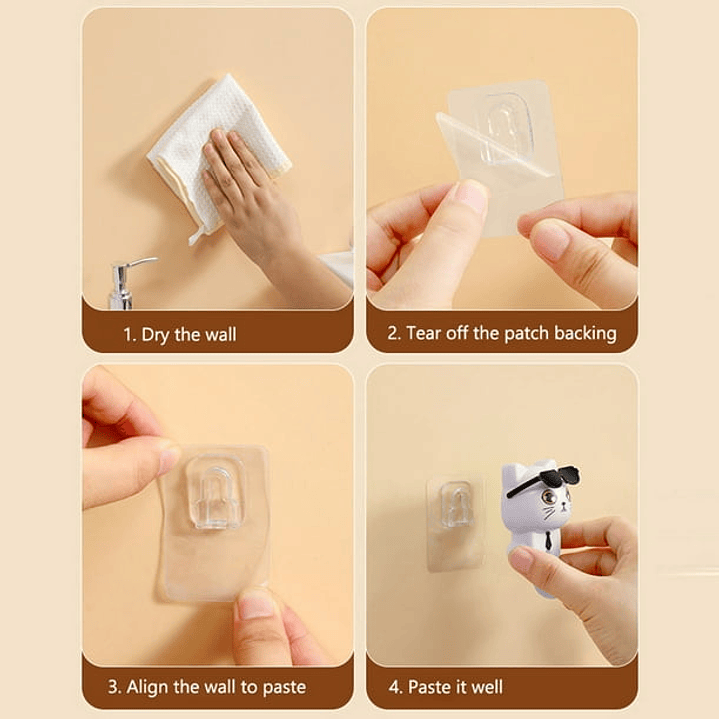 Colgador Gato con lentes 6