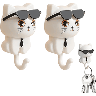 Colgador Gato con lentes