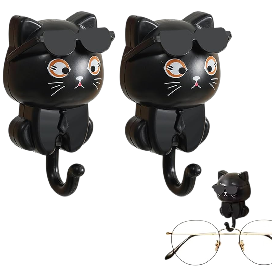 Colgador Gato con lentes 10