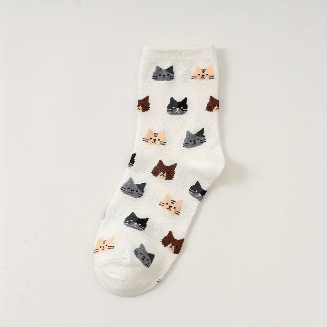 Calcetines Caritas de Gato  6