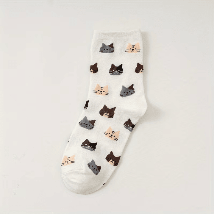 Calcetines Caritas de Gato  6