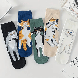 Calcetines Gato Tomado