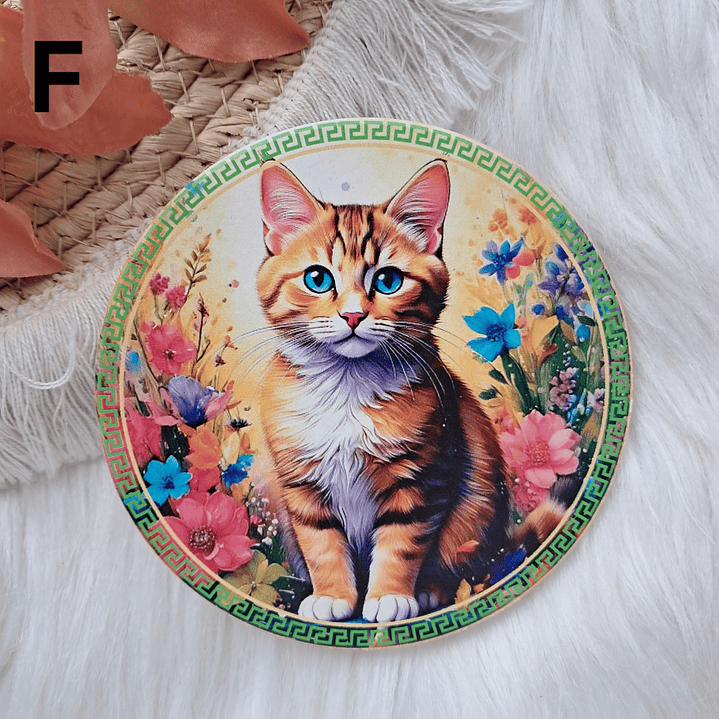 Posavasos Gatos Deco 8