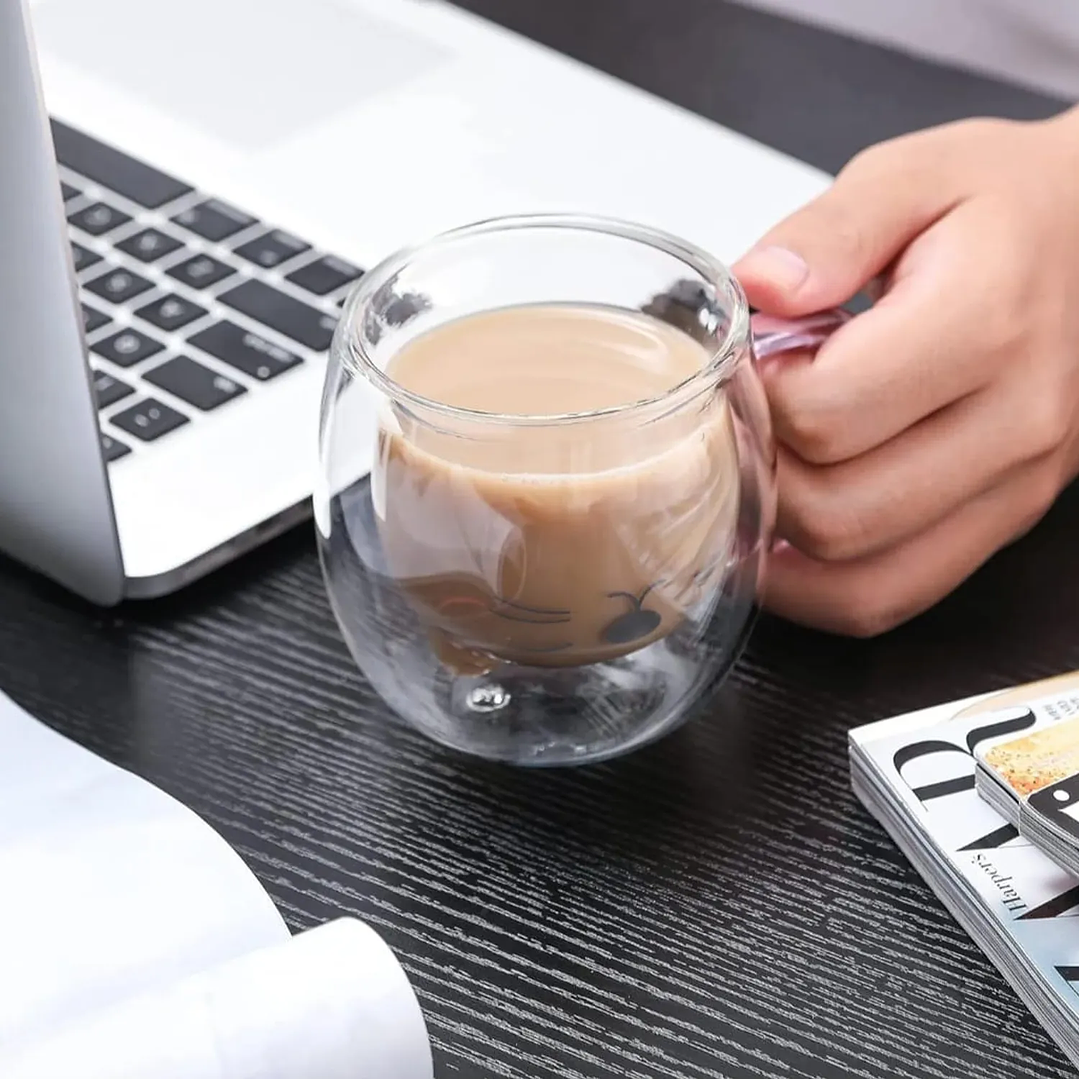 Tazón de vidrio Gatito 6