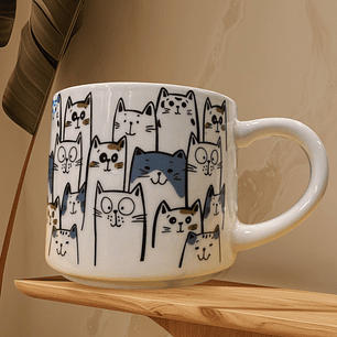 Tazón Muchos Gatos