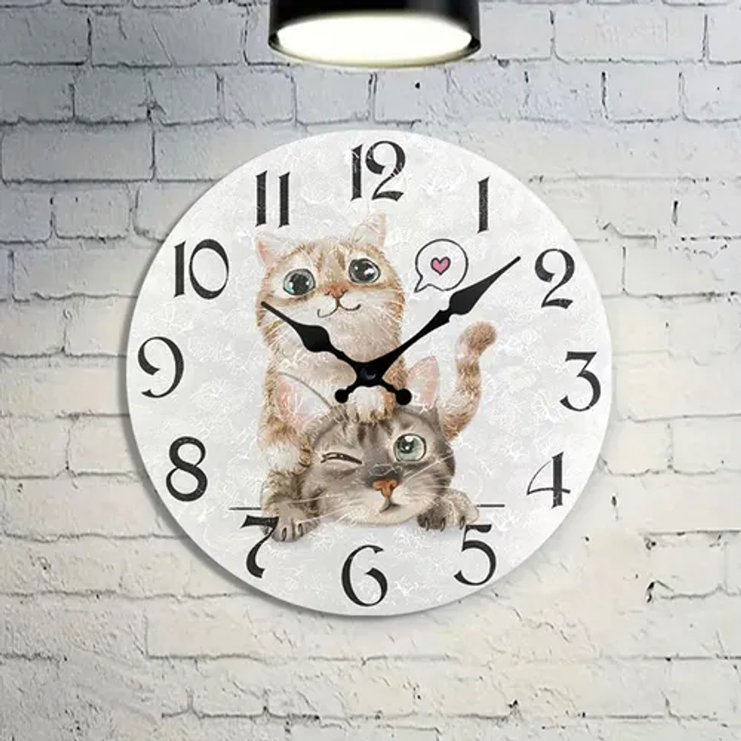 Reloj Mural Gatos  21