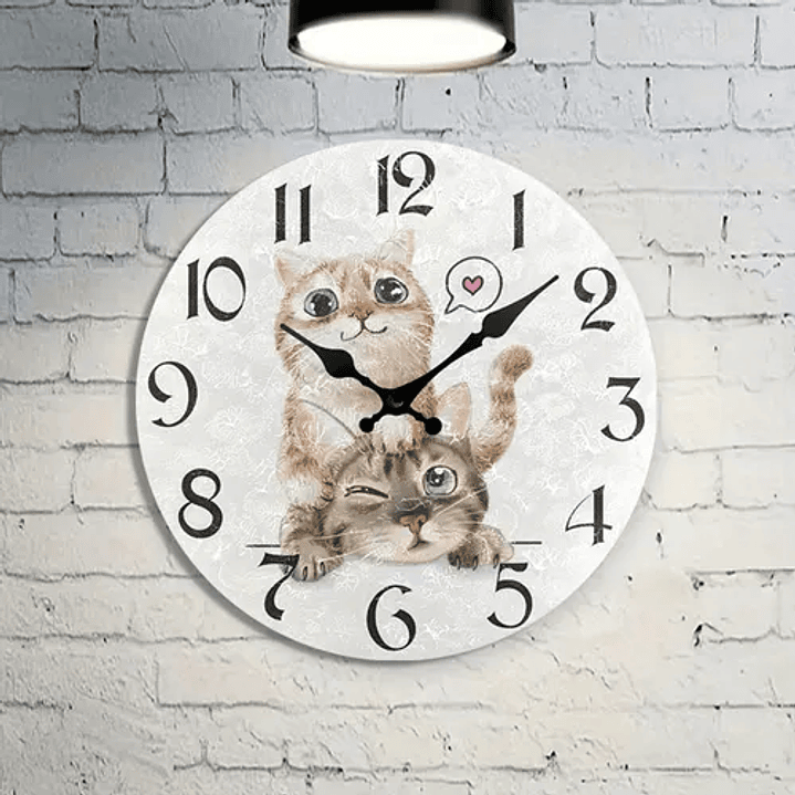 Reloj Mural Gatos  21