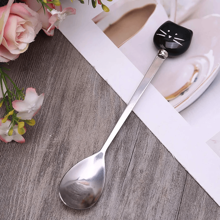 Cuchada de café diseño Gato 4