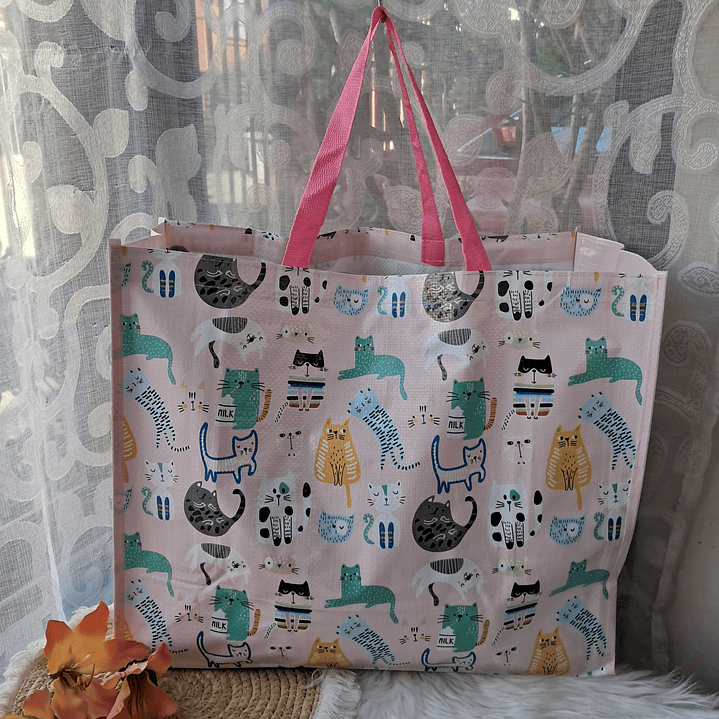 Bolsa Reutilizable diseño Gatos 3