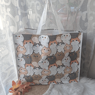 Bolsa Reutilizable diseño Gatos