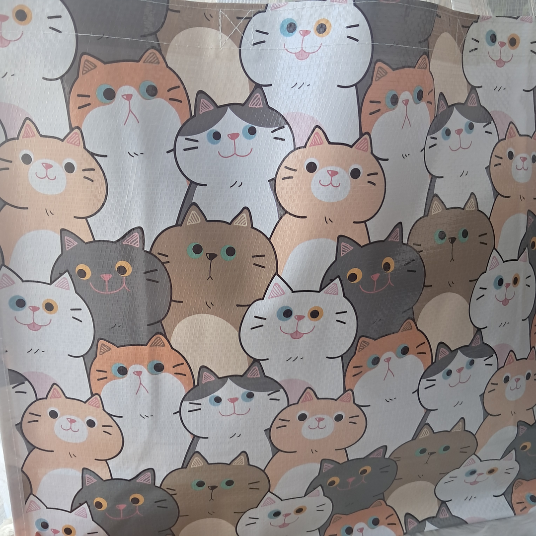 Bolsa Reutilizable diseño Gatos 2