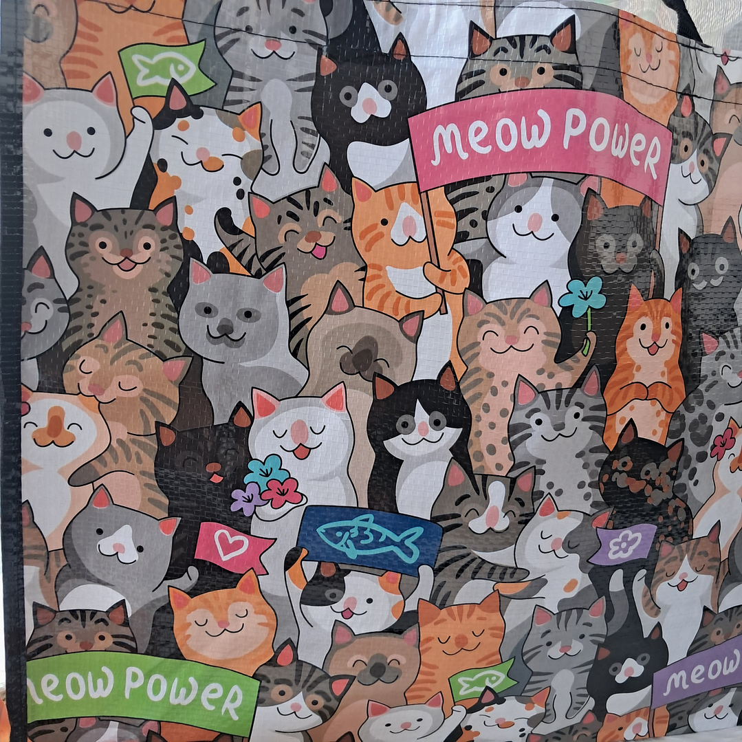 Bolsa Reutilizable diseño Gatos 10