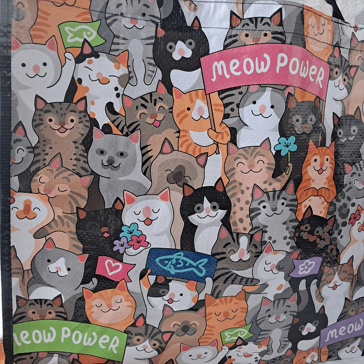 Bolsa Reutilizable diseño Gatos 10